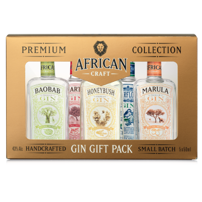 African Craft gin gift pack