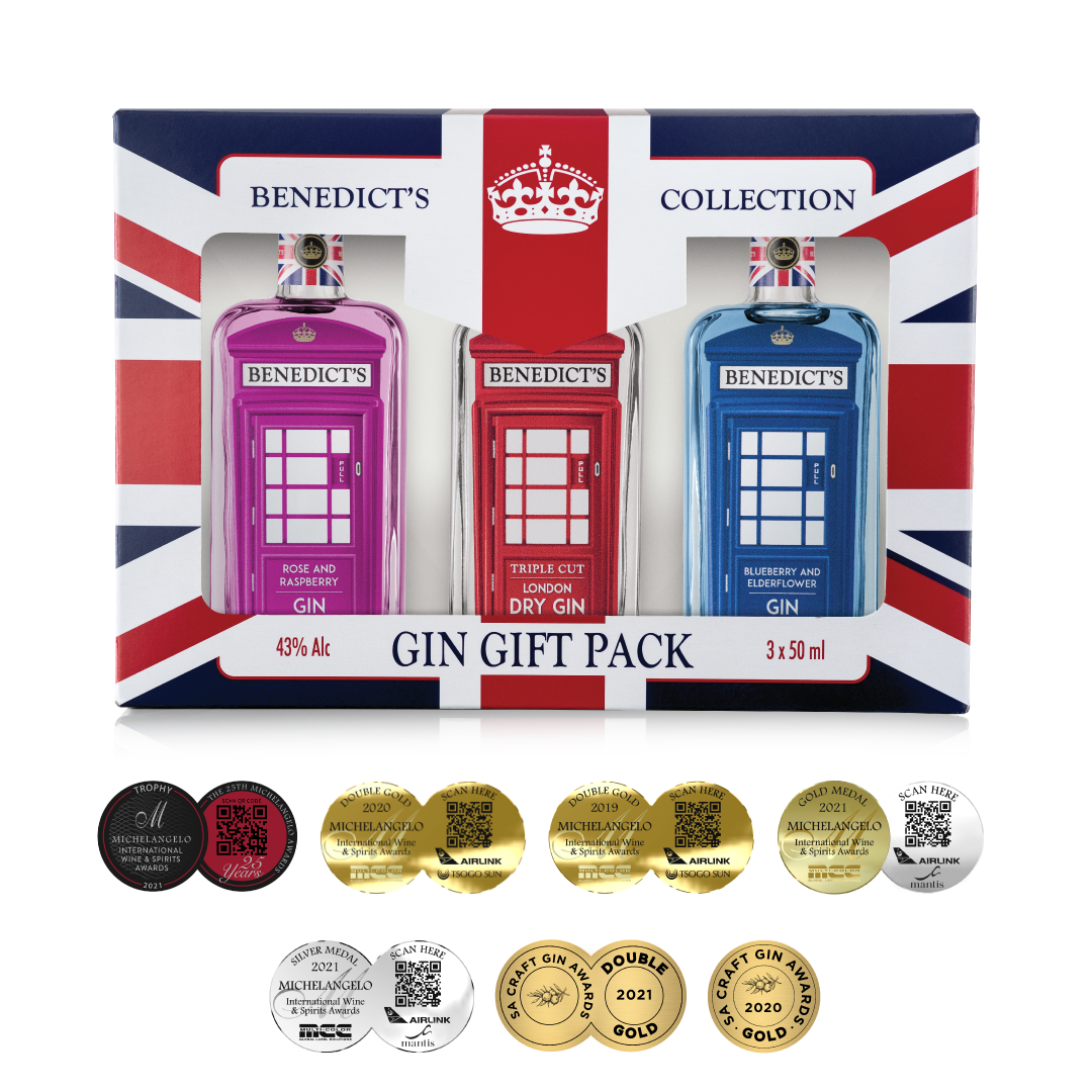 Benedict's gin gift pack