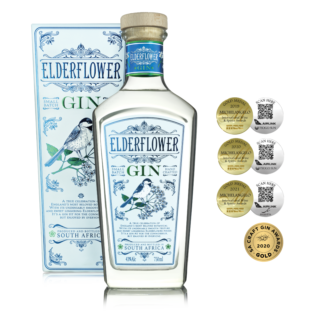 Elderflower gin